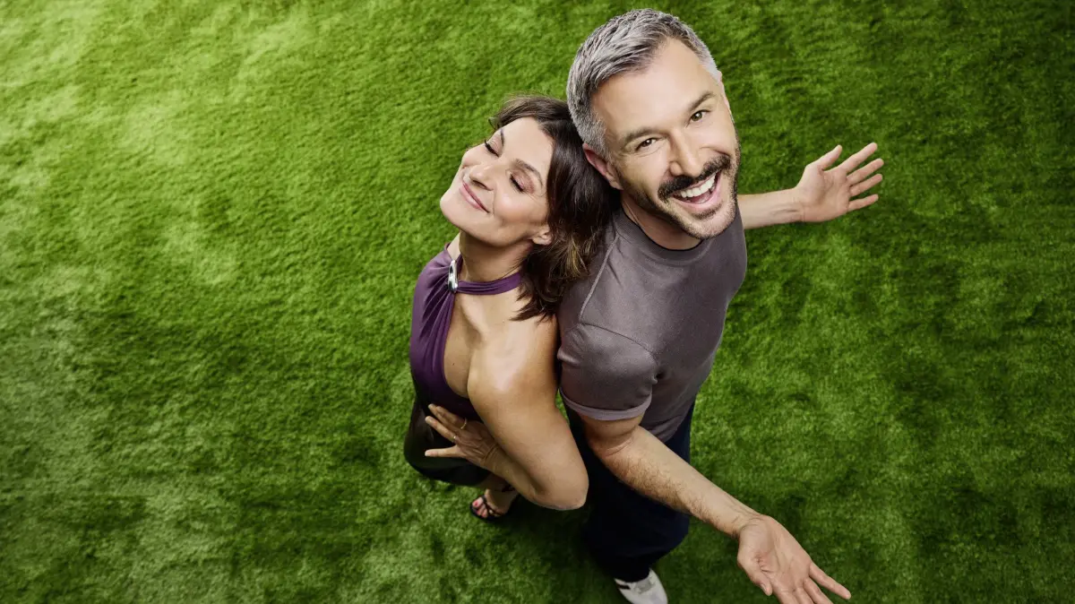 Marlene Lufen und Jochen Schropp.