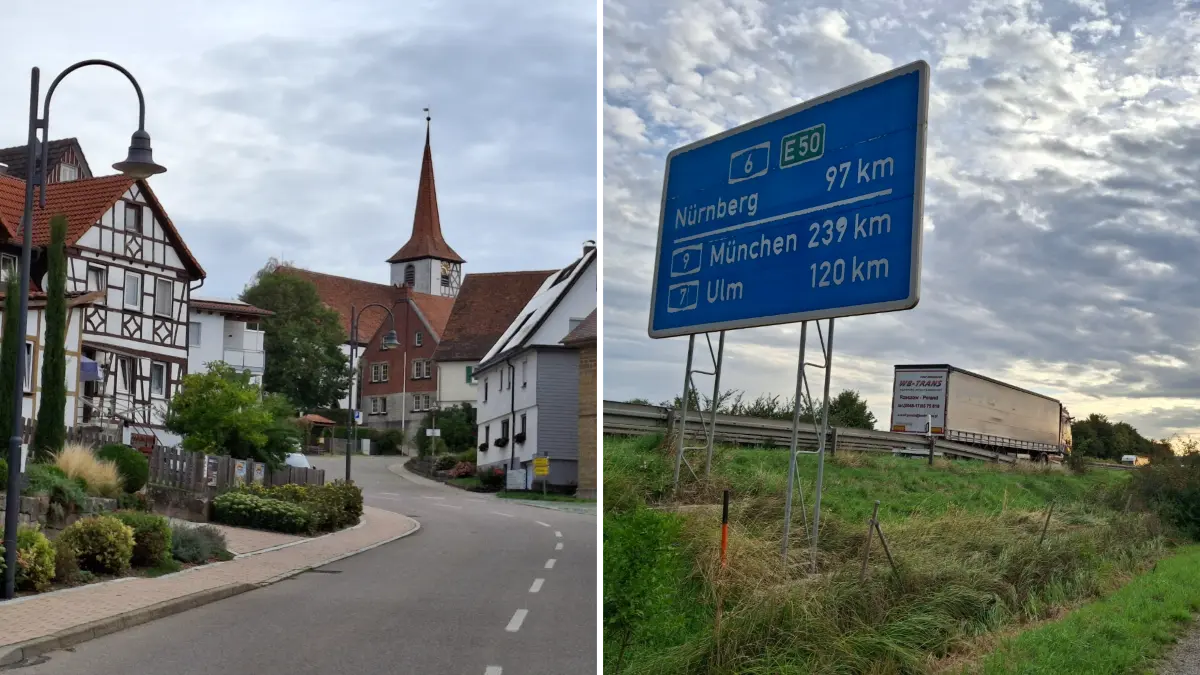 Auf der Gröninger Hauptstraße ist kaum noch Verkehr - doch der Lärm von der nahen Autobahn ist unüberhörbar.