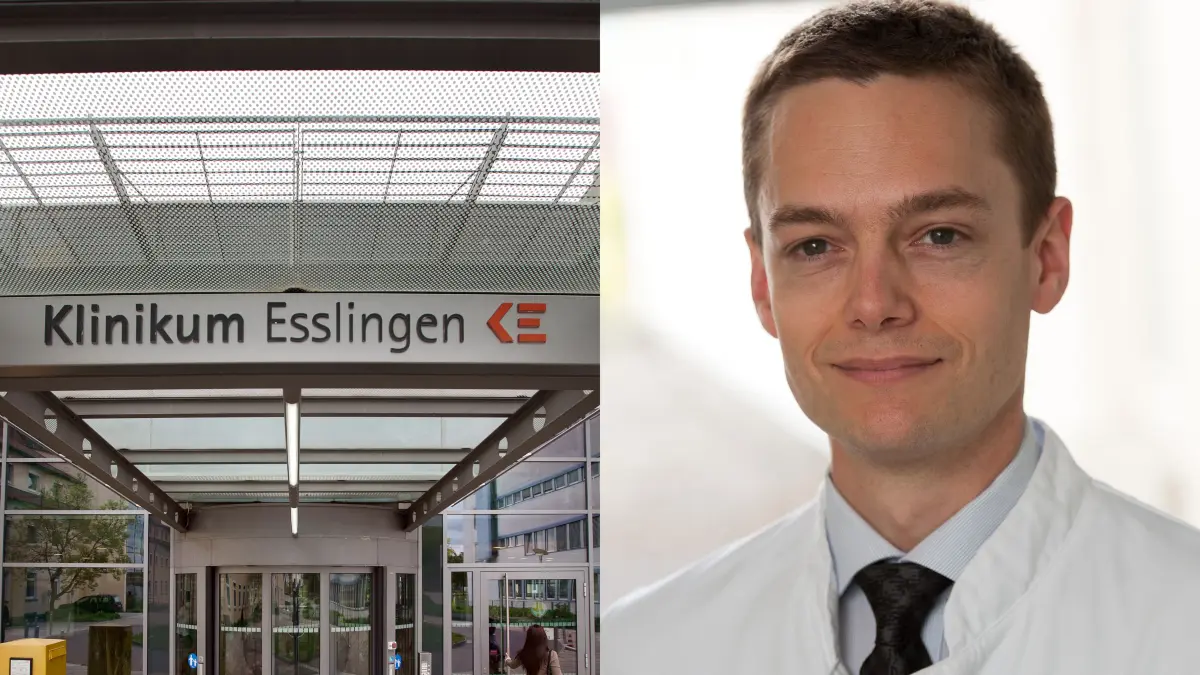 Franck Billmann ist der neue Chefarzt am Klinikum Esslingen