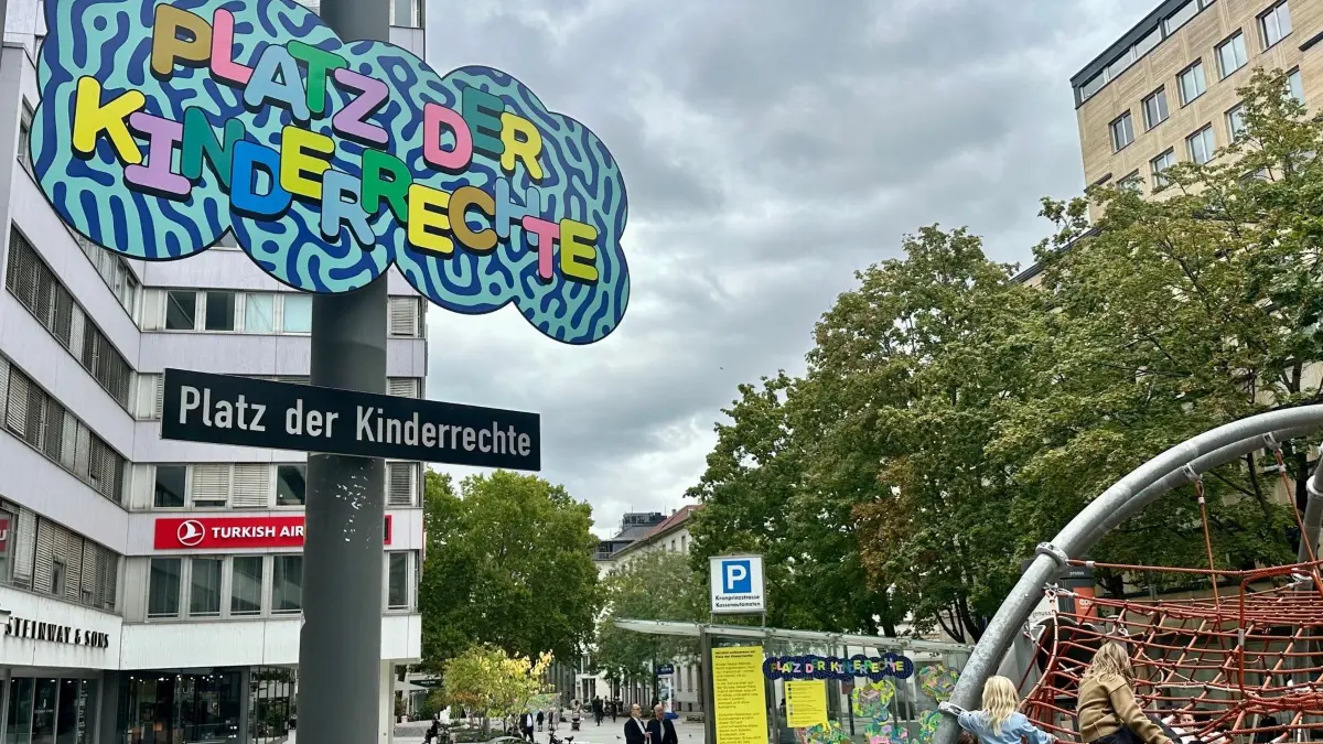 Platz der Kinderrechte in Stuttgart