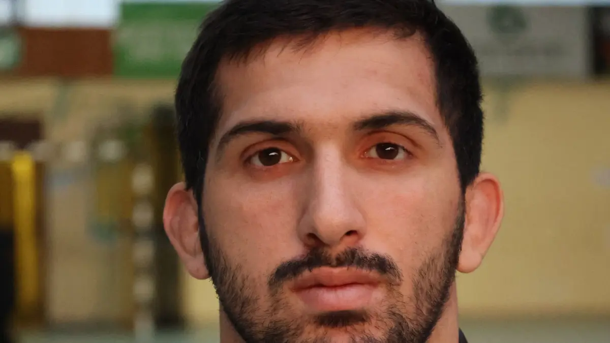 Giorgi Romelashvili von der KG Rems-Löwen, Ringen, Oberliga