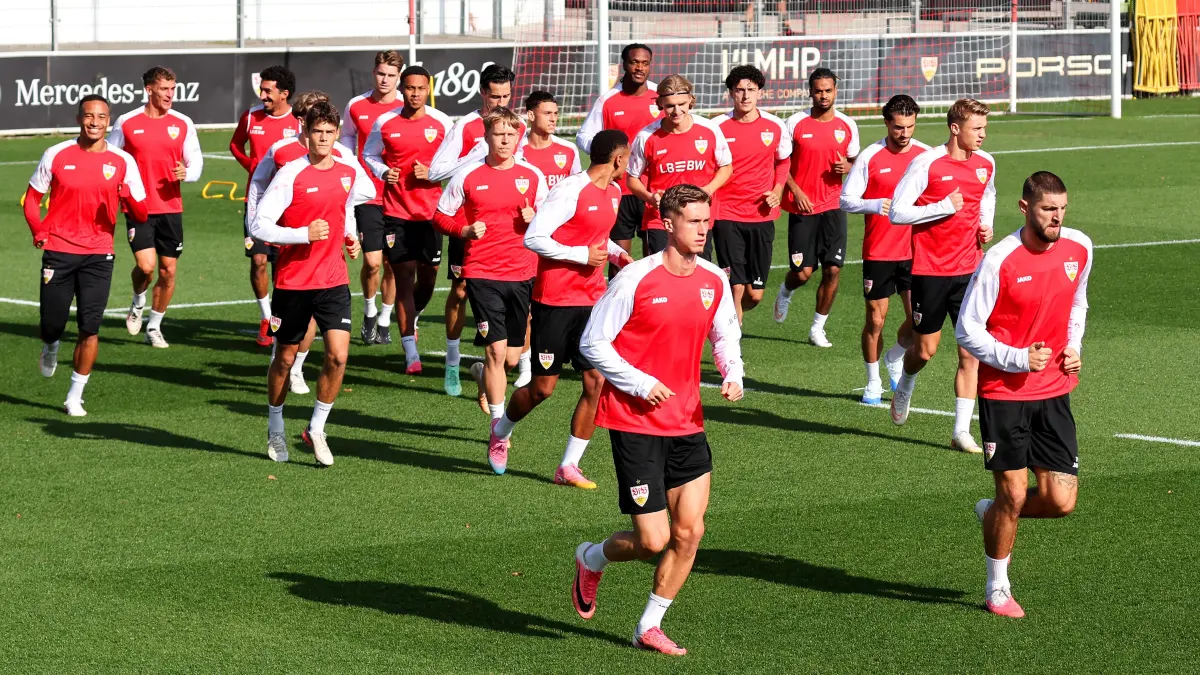 BAU // 22.09.2026, Deutschland, Stuttgart, Fußball VfB Stuttgart Training,