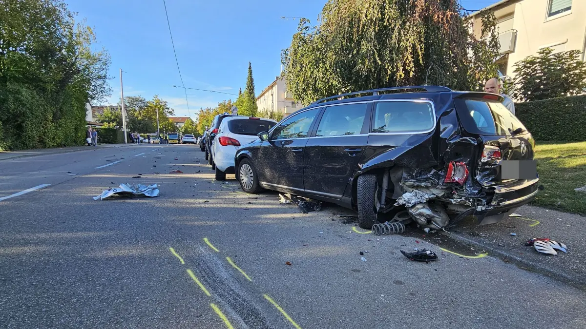 Unfall Zuffenhausen