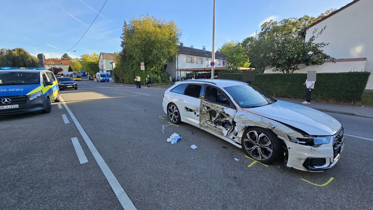 Unfall Zuffenhausen