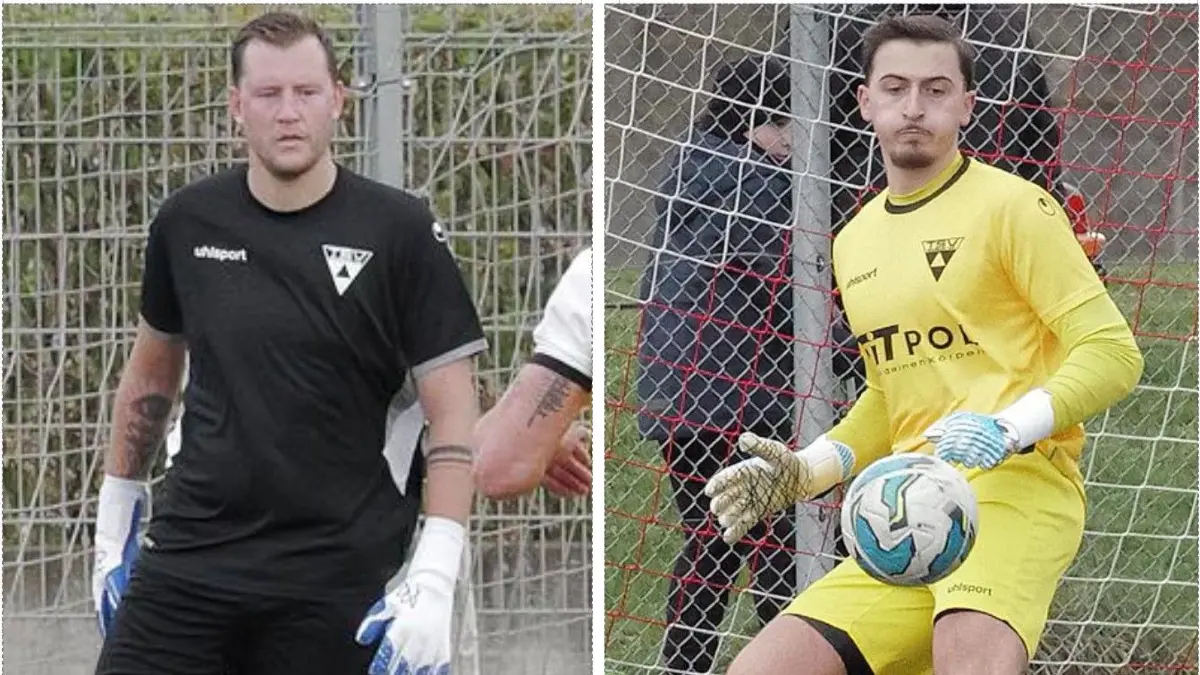 Torhüter-Frage: Wie lange Kevin Rombach (links) ausfällt, ist noch offen. Die Chance für Sunny Simone (rechts)?