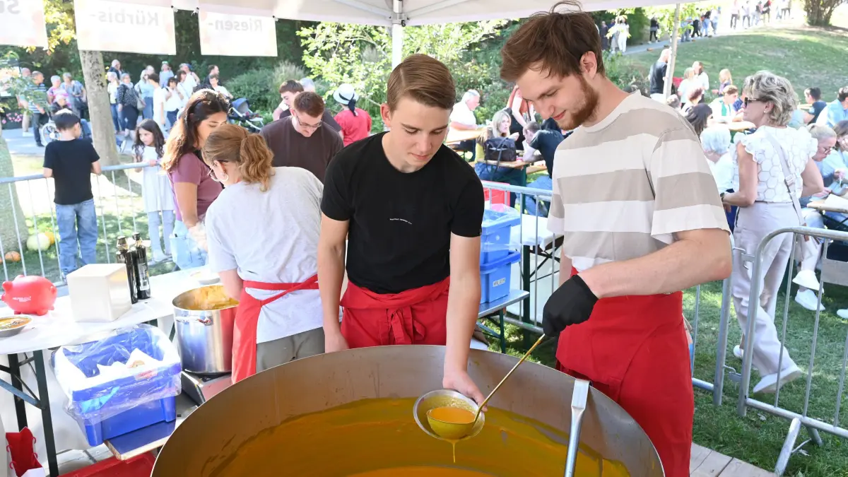 Jucker Ausstellung Kürbis
`Grüßte Kürbissuppe