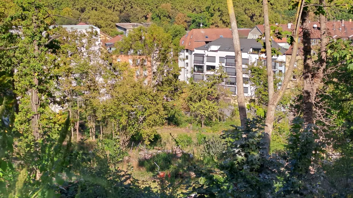 Gartenanlage in Stuttgart-Ost