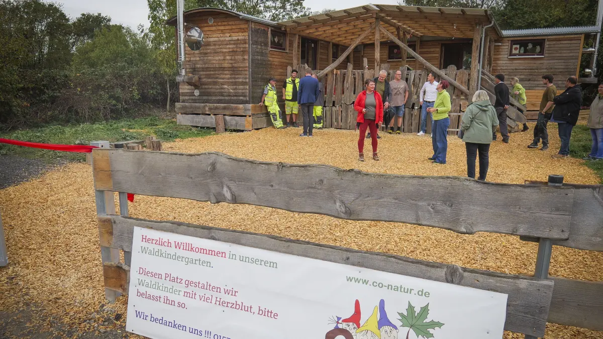 Waldkindergarten: Weissach - In Weissach eröffnet ein neuer Waldkindergarten vom Träger co-natur. Und das zehn Jahre, nachdem sich im Ort erstmals Menschen für ein solches Kinderbetreuungskonzept stark machten.