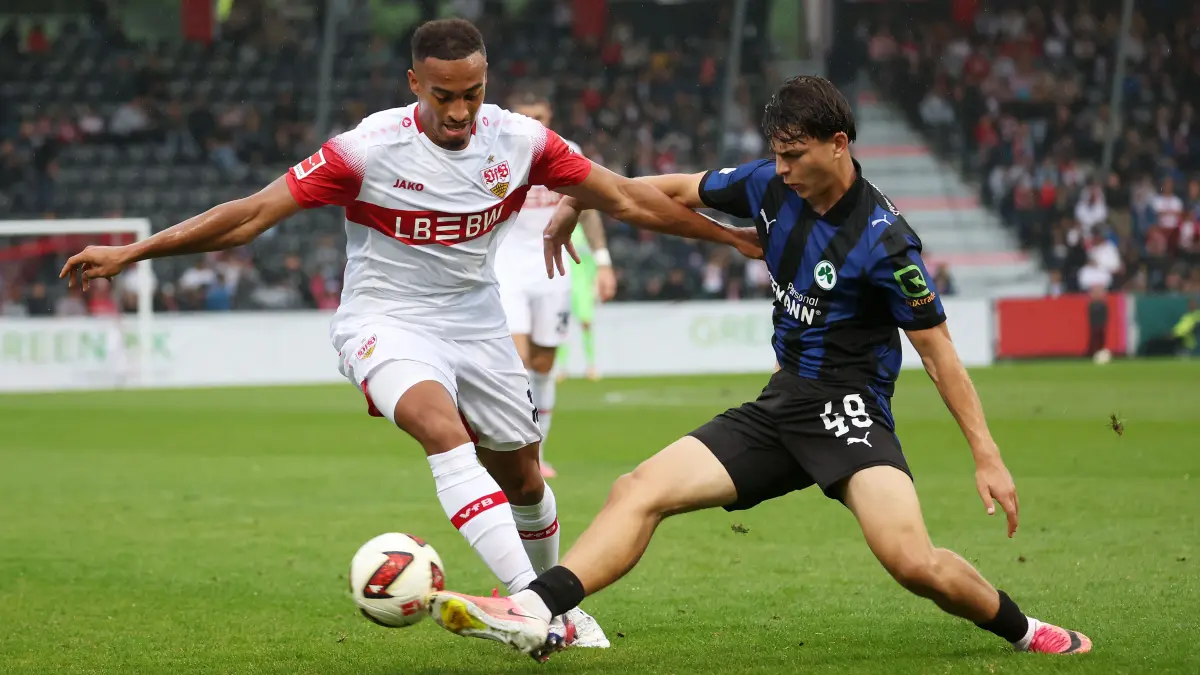 Jamie Lewleing setzte mit seinem Tor zum 5:0 den Schlusspunkt.