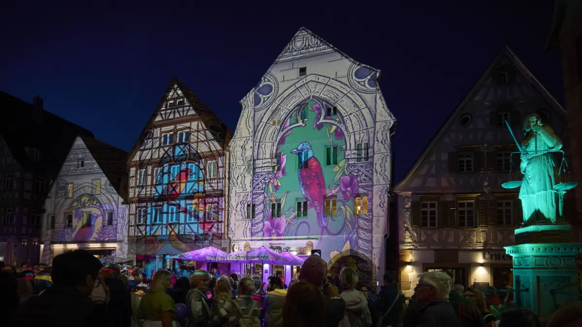 Waiblingen leuchtet: Waiblingen, DEU, 02.10.2026
Waiblingen leuchtet
No model release. Kein Einverständnis für Werbung, keine Weitergabe an Dritte.
Abgebildete Personen haben der Veröffentlichung in der STZN zugestimmt.