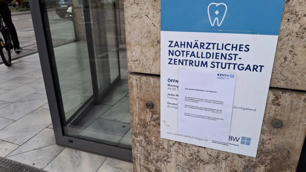 Zahnärztliche Notfallpraxis Stuttgart