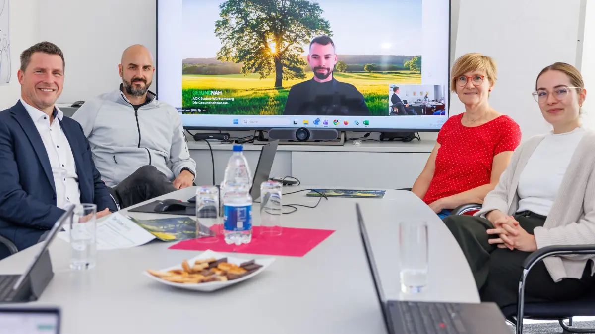 Jury Sitzung Grüner Zweig: Böblingen, Redaktion, Jury Sitzung Grüner Zweig der AOK,