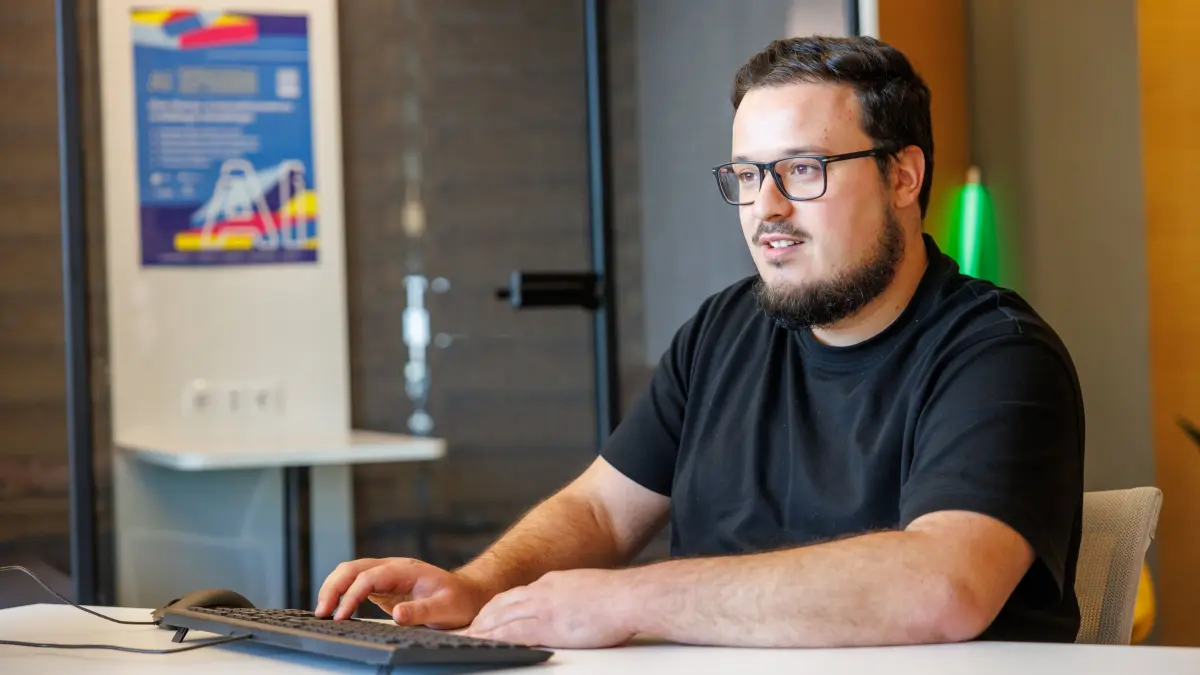 Driton Gjuraj: Böblingen, Ai Express, Start-up, Viele Start-up-Unternehmer haben Migrationshintergrund. Dazu gehört auch der Böblinger IT-ler Driton Gjuraj, Präs. der Wirtschaftsjunioren in BB.