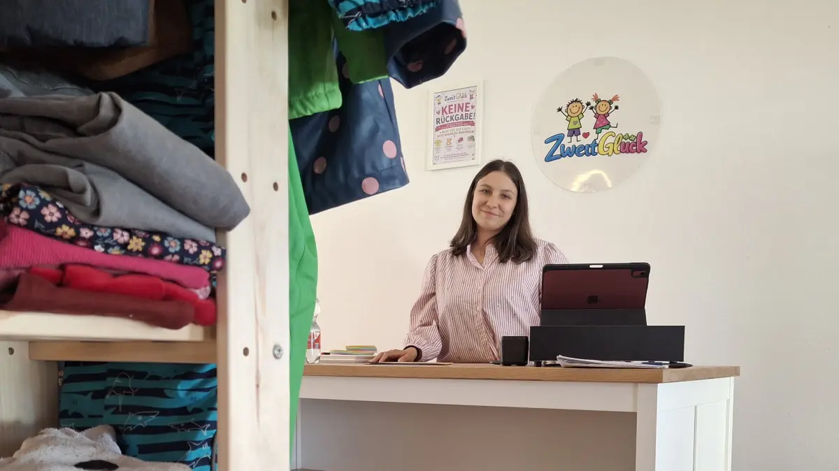 Anastasia Wanderer eröffnet am Samstag, 10. Oktober, ihr Kinder-Second-Hand-Geschäft Zweit Glück in Wendlingen.
