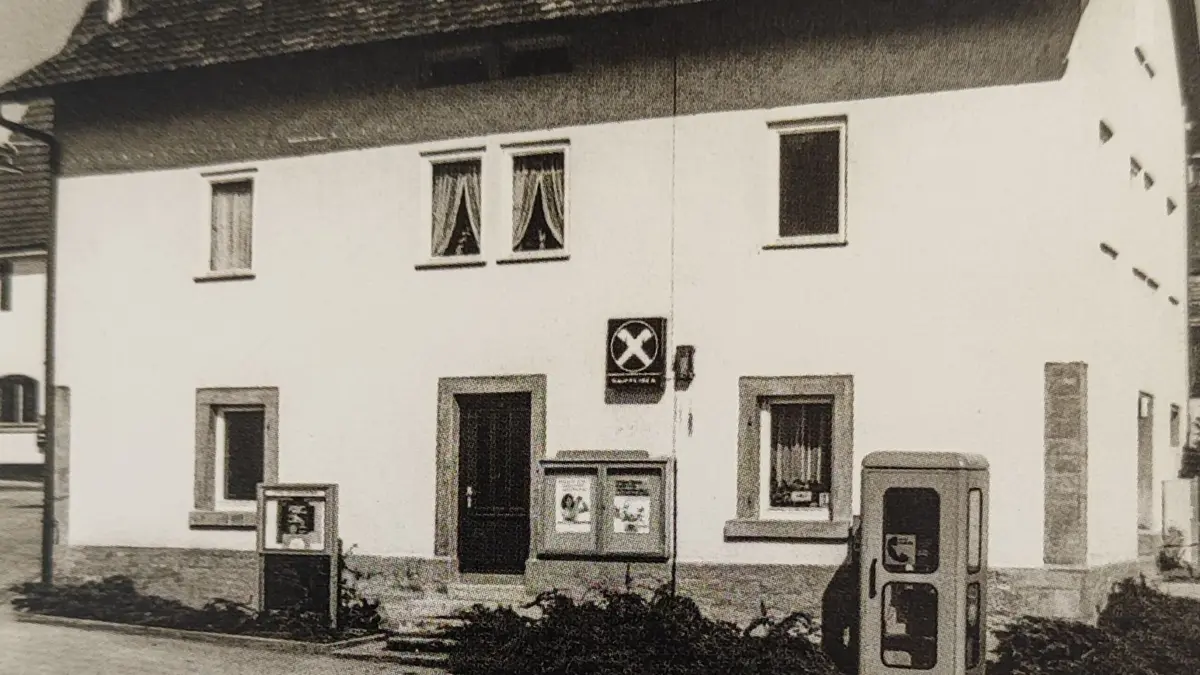 Historische Fotos der Raiffeisenbank Aidflingen