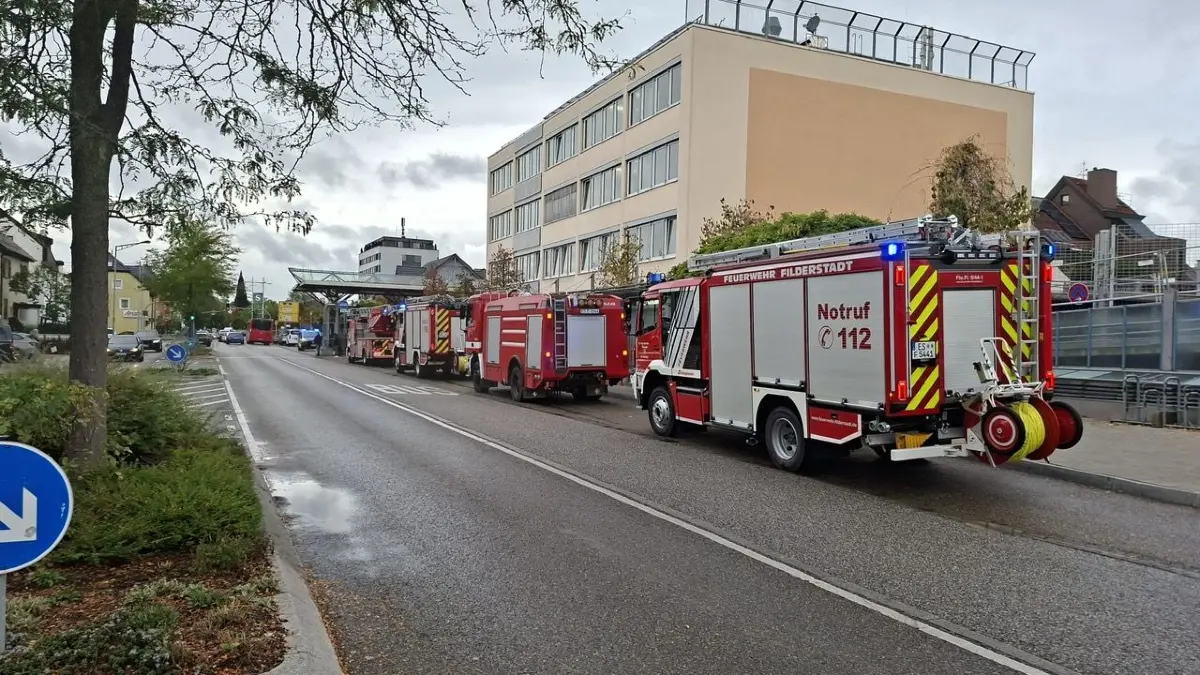 Feuerwehreinsatz Filderstadt
