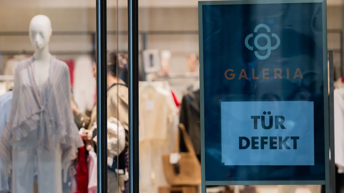 Galeria in Köln: Blick auf eine Filale von Galeria in der Kölner Innenstadt. (zu dpa: «Welle von Unternehmenspleiten rollt weiter»)