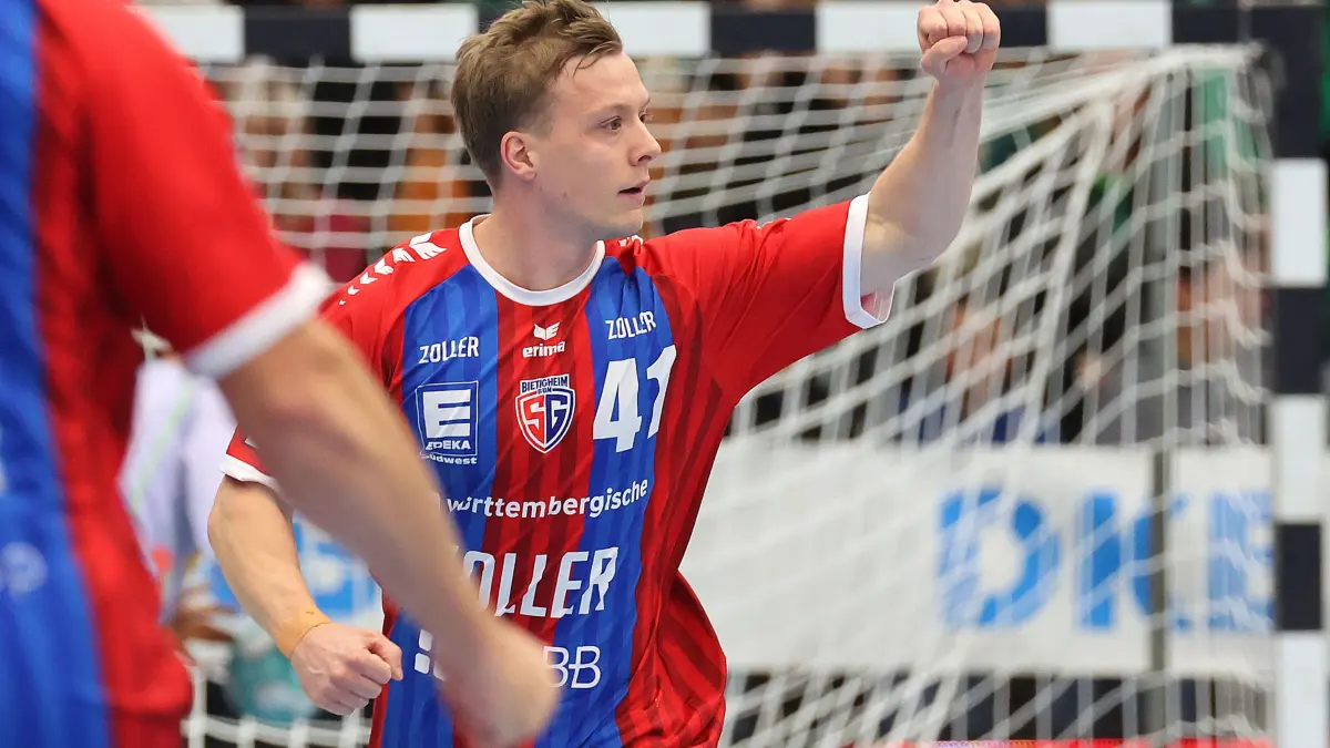 BAU // 10.10.2026, Deutschland, Göppingen, Handball Opel HBL Bundesliga,
FRISCH AUF! Göppingen vs. SG BBM Bietigheim, Till Hermann (BBM)