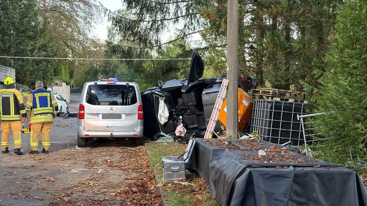 Schwerer Unfall in Tailfingen