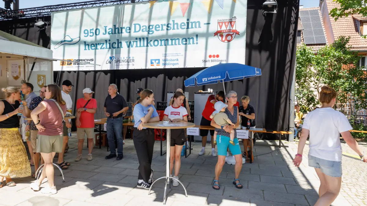 BBKZ, Jubilaeumsfeier 950 Jahre Dagersheim, 29.06.2025
Foto: Eibner-Pressefoto/Tadas Svetikas.