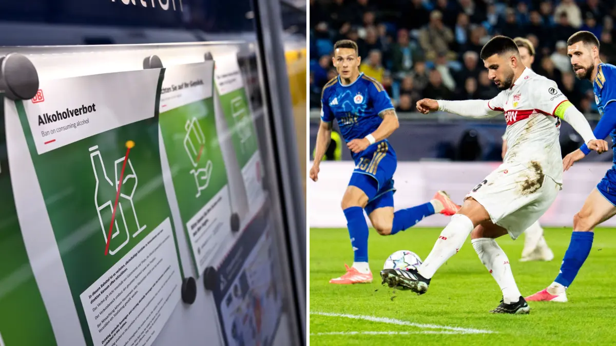 Das Alkoholverbot am Bahnhof Bad Cannstatt gilt nun zum ersten Mal zum Heimspiel des VfB mit Kapitän Deniz Undav gegen Atletico Madrid.