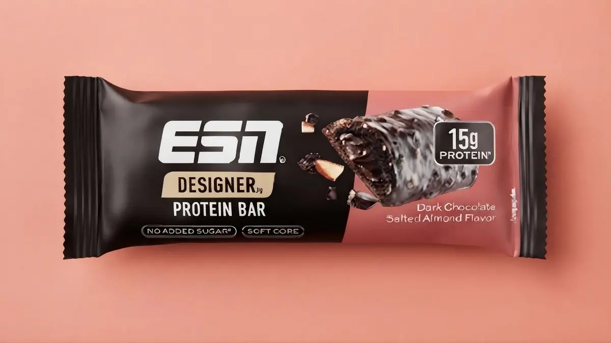 Dieser Proteinriegel kann Fremdkörper enthalten.