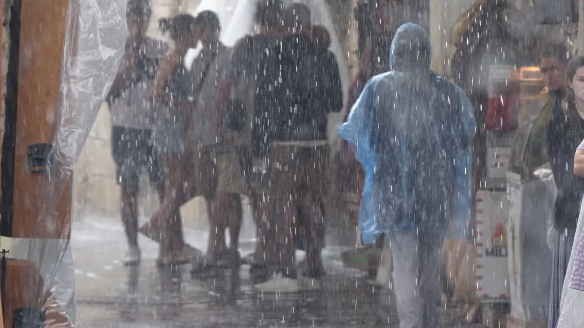 Auf Rhodos kam es zu heftigen Regenfällen. (Archivbild)
