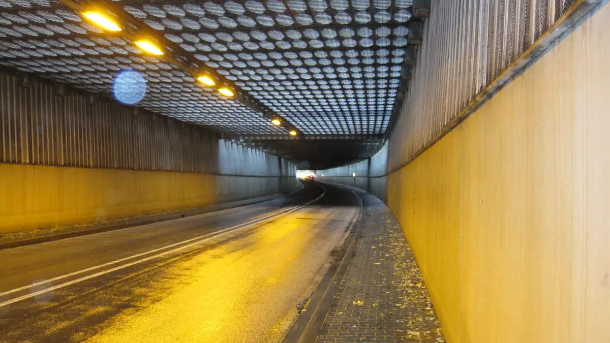 Im Mittelpunkt der Sanierung steht die Tunnel-Beleuchtung.