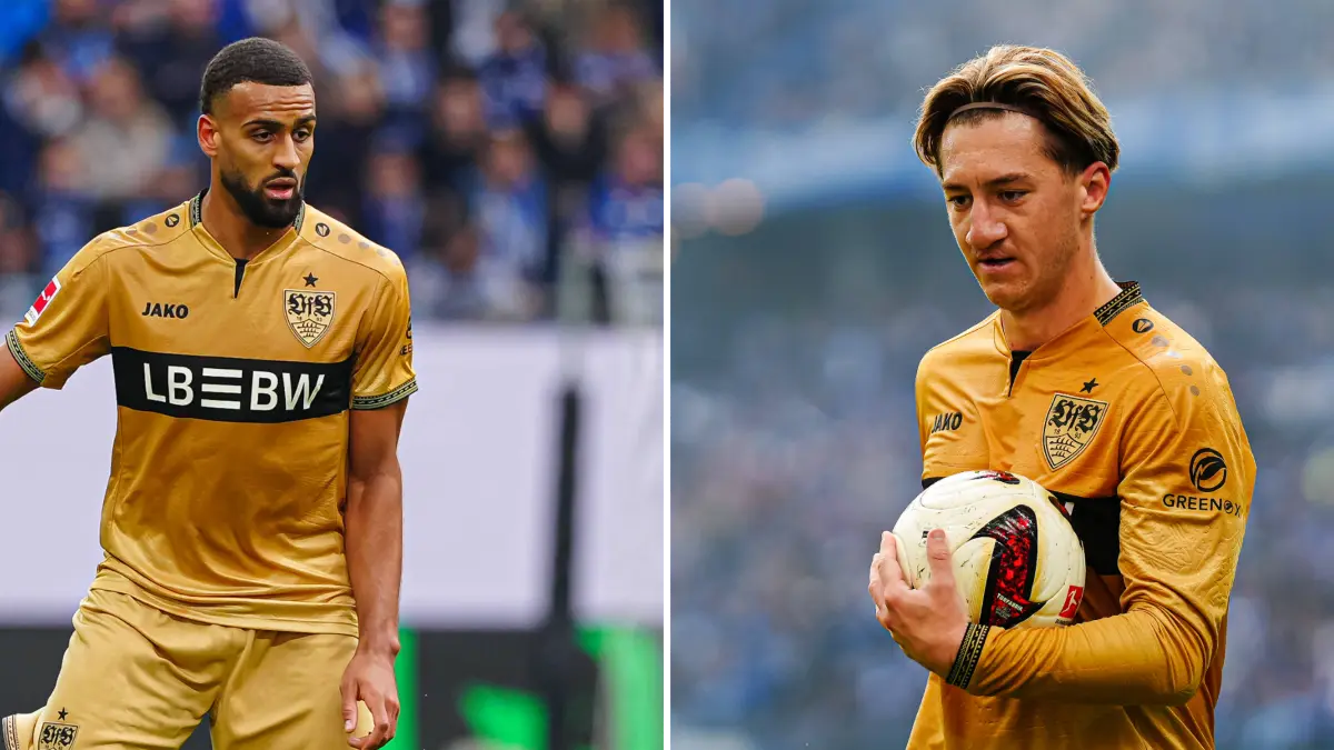 Josha Vagnoman und Angelo Stiller feierten je ein Jubiläum gegen den HSV