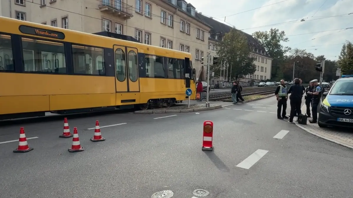Stadtbahnunfall Stuttgart-West