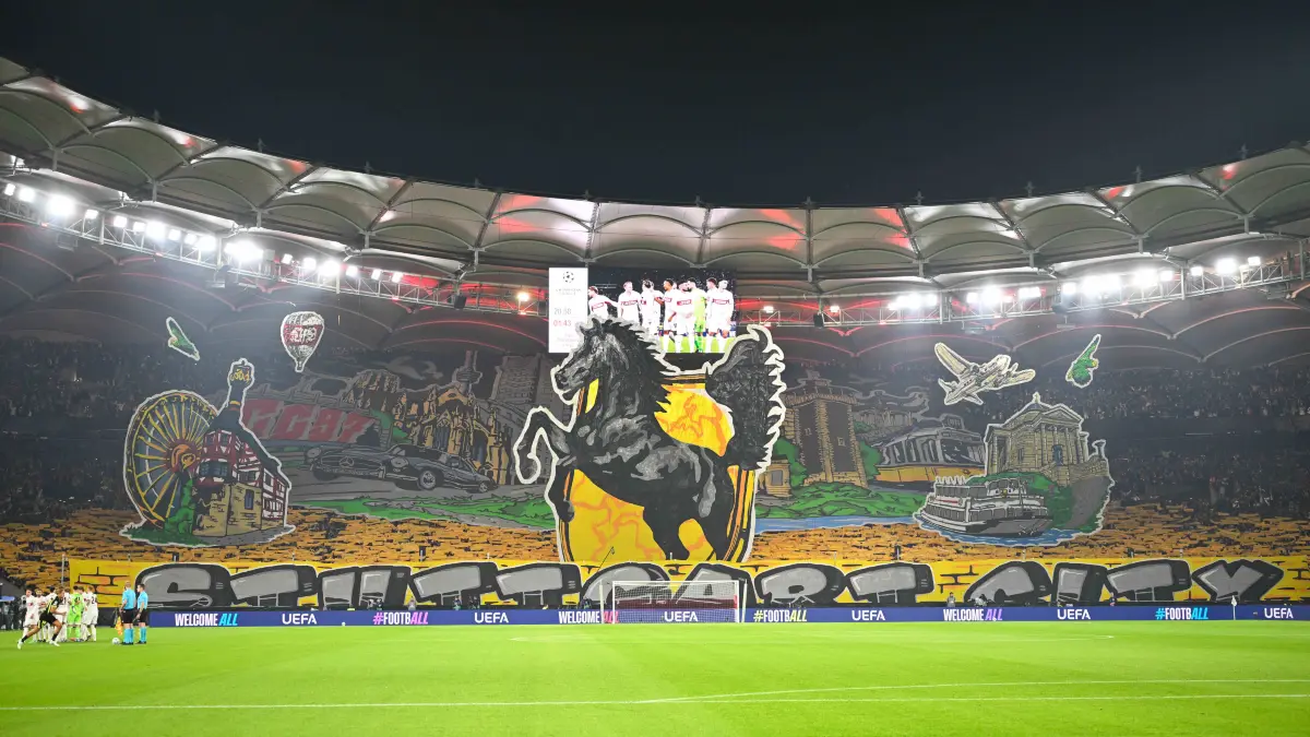 Urheber der Choreografie war das Commando Cannstatt