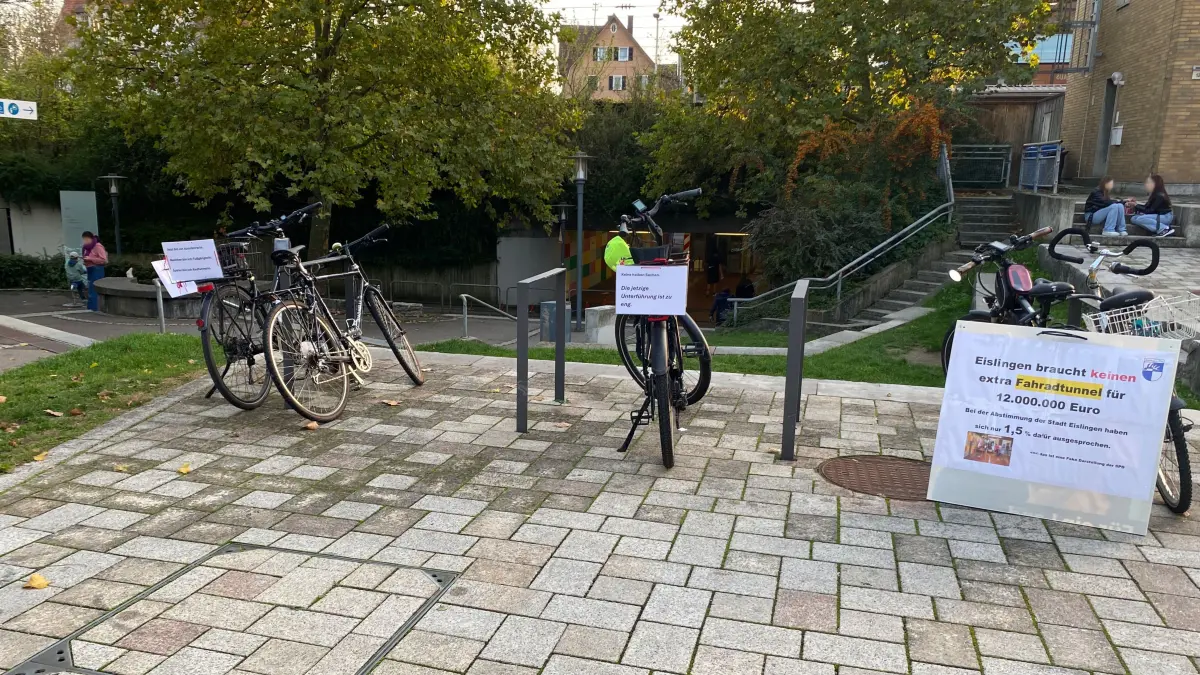 Eislingen Unterführung Radweg