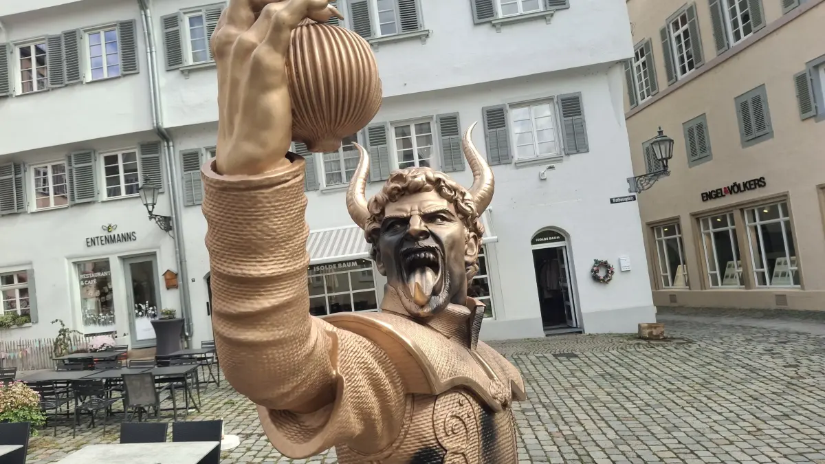 Teufel Vandalismus Esslingen