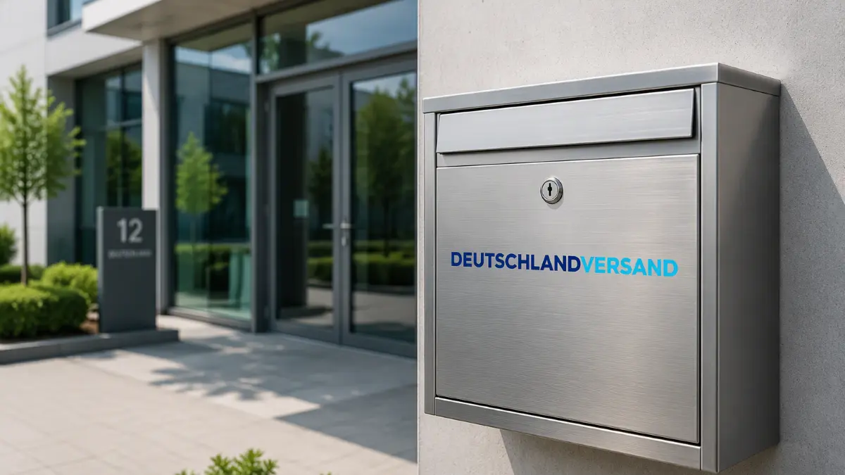Deutschlandversand Südwestmail Brief Post Versanddienst