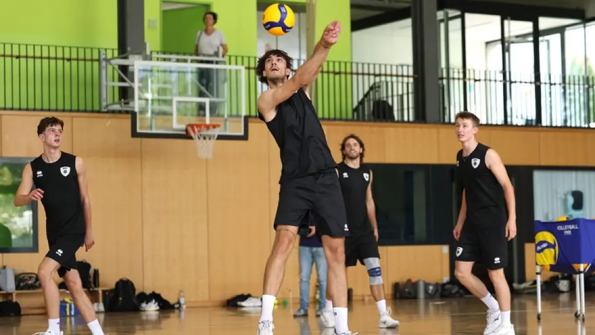 Volley-Zugang Marius Büche war der Topscorer der Bundesliga in der vergangenen Saison.