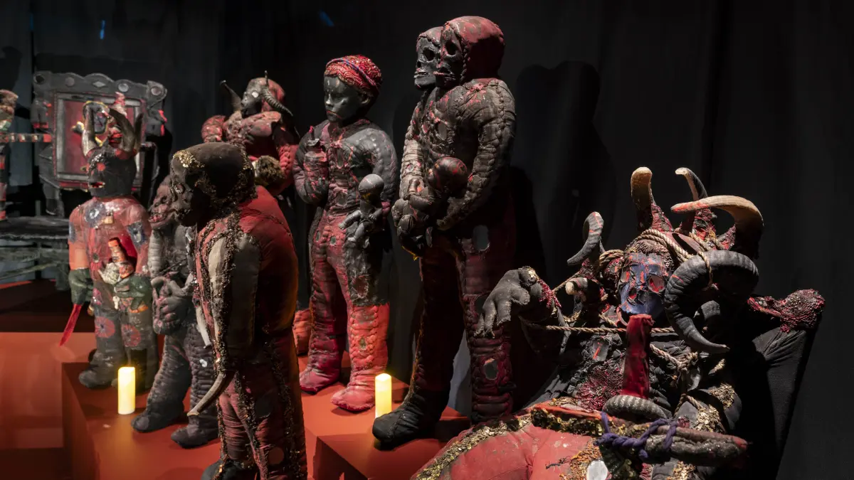 Voodoo-Tribunal im Linden-Museum