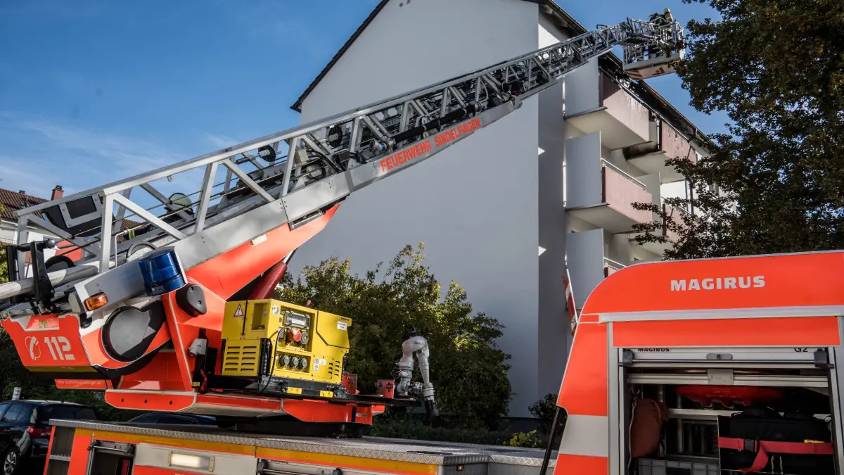 Brand in der Goldmühlestraße