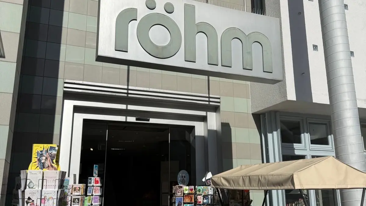 Die Buchhandlung Röhm in Sindelfingen