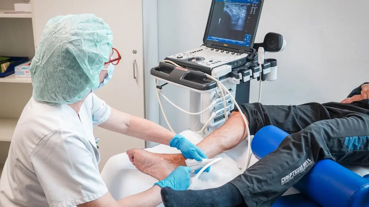 Schmerztherapie am Klinikum Stuttgart: Tatiana Meireles, sonografisch gesteuerte Nervenblockade
