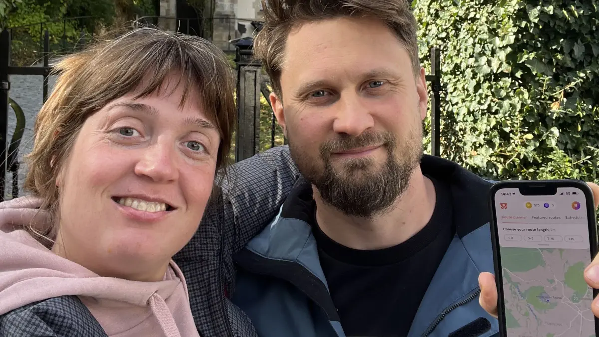 Ekaterina Glebova und Roman Krivtsov stehen hinter der Curifox-App.